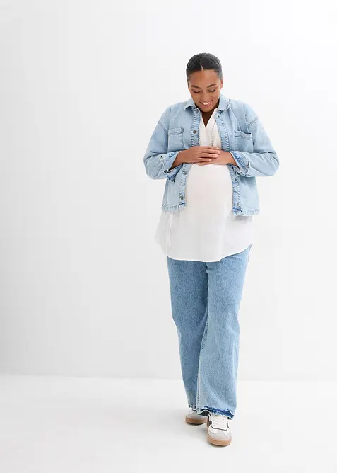 Mammablus i bomullsmuslin, bonprix