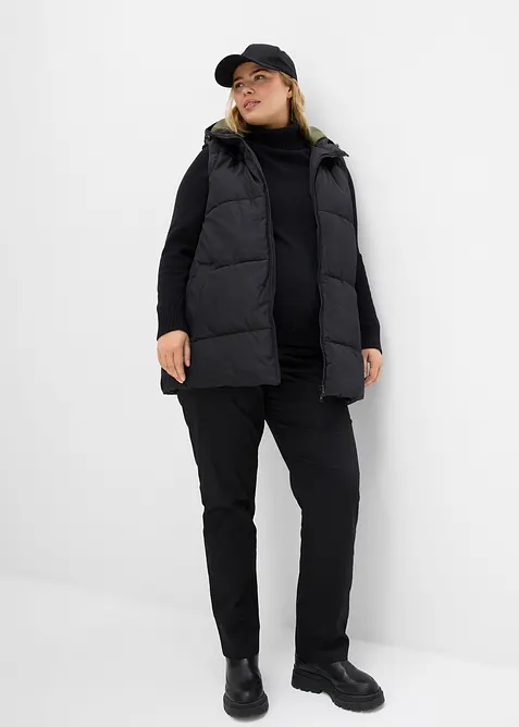 Vattenavvisande mammaväst med babyficka, bonprix