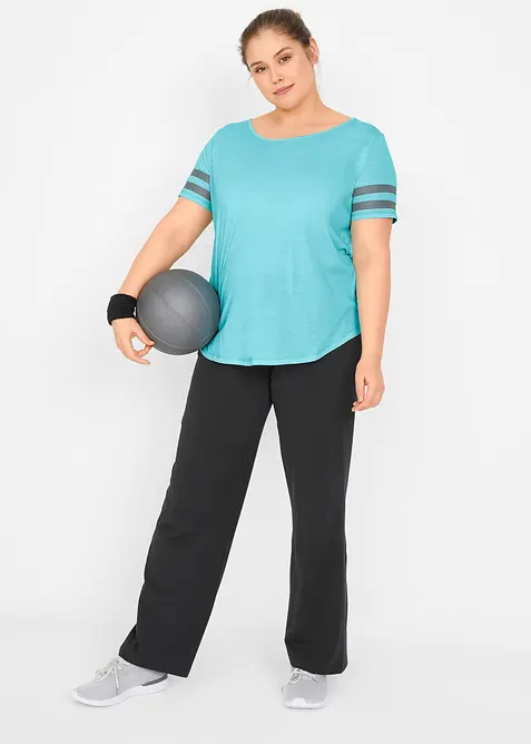 Jerseybyxa av bomull, med stretch, bonprix