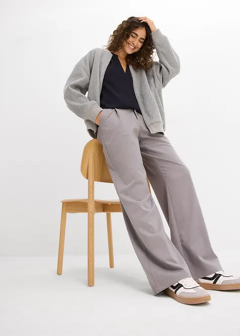 L&aring;ng tunika i h&aring;llbar viskos, bonprix