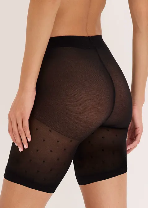 Anti skav-cykelbyxa i svalkande polyamid (40 den), bonprix