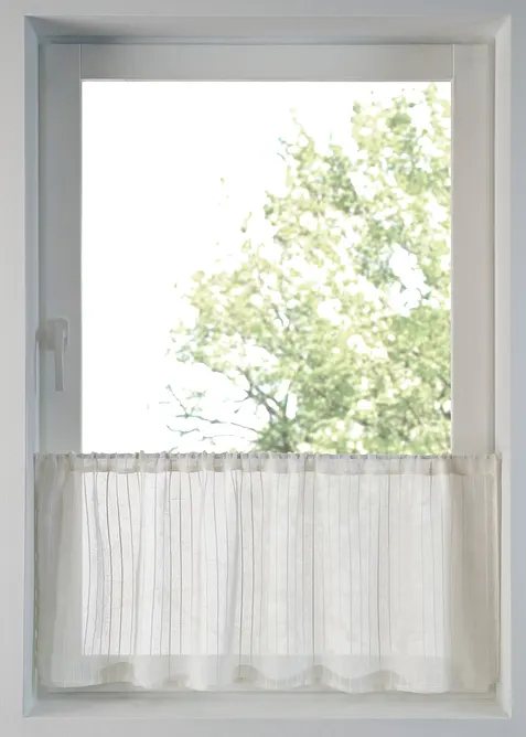 Cafégardin med fina ränder, bonprix