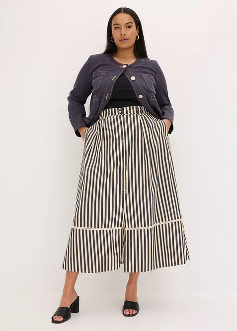 Maxikjol med spets, bonprix