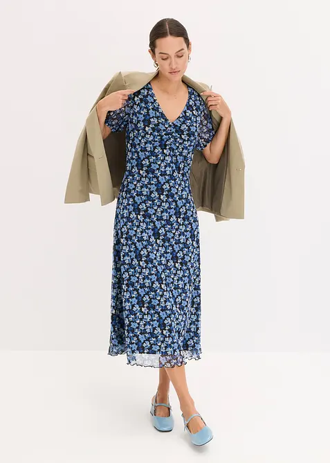 M&ouml;nstrad mellanl&aring;ng meshkl&auml;nning, bonprix