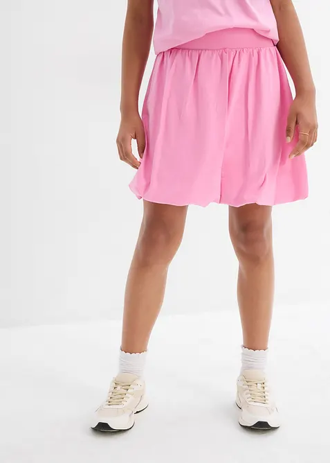 Ballongkjol för barn i ekologisk bomull med stretch, bonprix