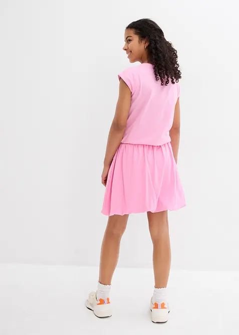 Ballongkjol för barn i ekologisk bomull med stretch, bonprix