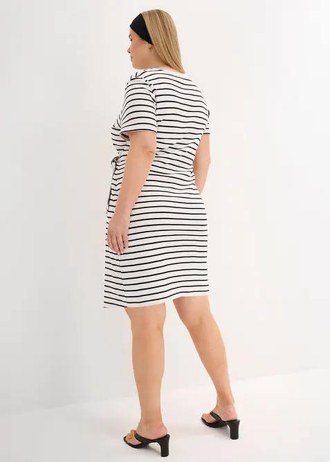 Jerseykl&auml;nning i ren bomull, bonprix