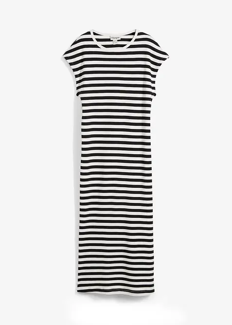 Jerseykl&auml;nning av ren bomull, bonprix