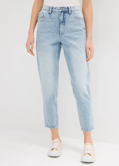 Mom Jeans, High Waist, cropped, bonprix
