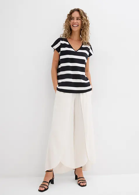 Randig topp, bonprix