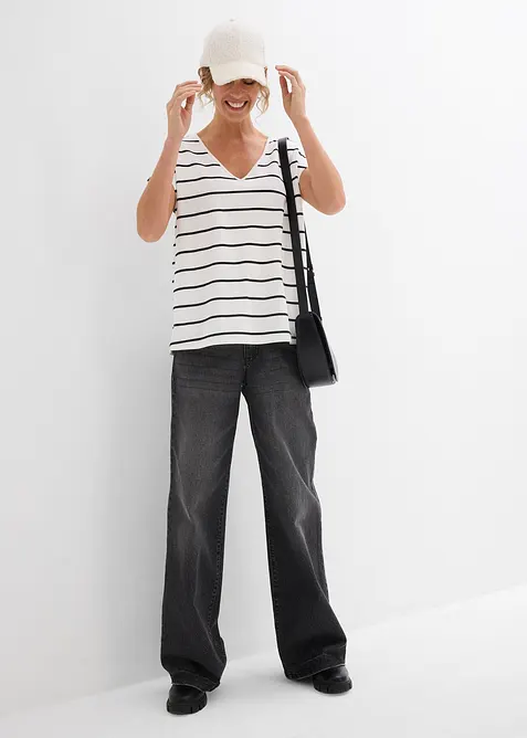 Randig topp, bonprix