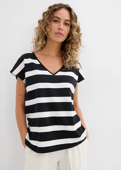 Randig topp, bonprix