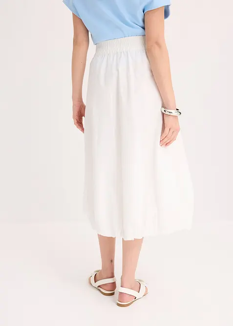 Ballongkjol av ren bomull, bonprix