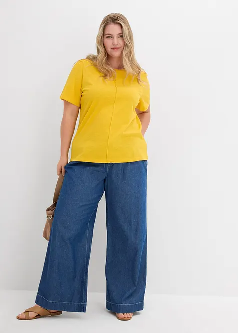 T-shirt av ren bomull, bonprix