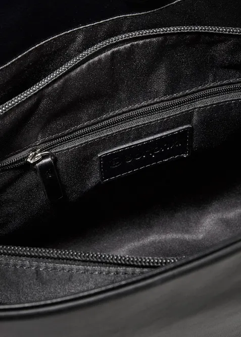 Shoppingväska med runda passpoaler och stor innerficka, bonprix