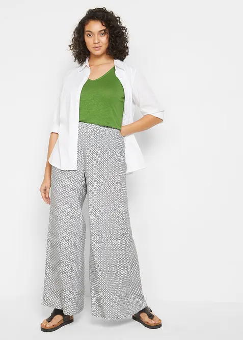 Linne av rent linnematerial, bonprix