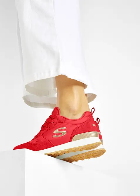 Sneakers med memoryskum fr&aring;n Skechers, Skechers