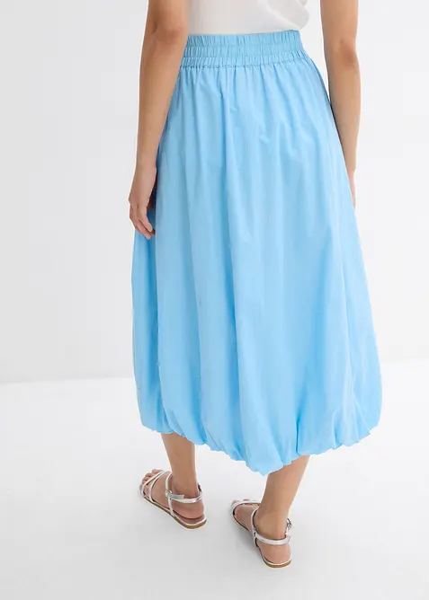 Ballongkjol av ren bomull, bonprix