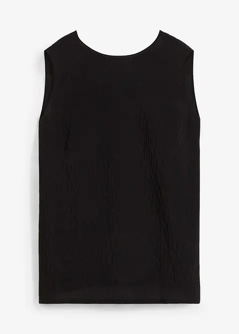 Linne av krinklad viskosmix, bonprix