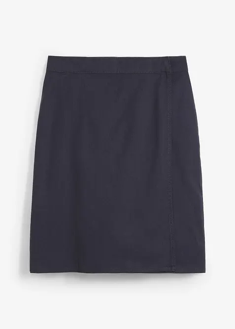 Minikjol av twill, bonprix