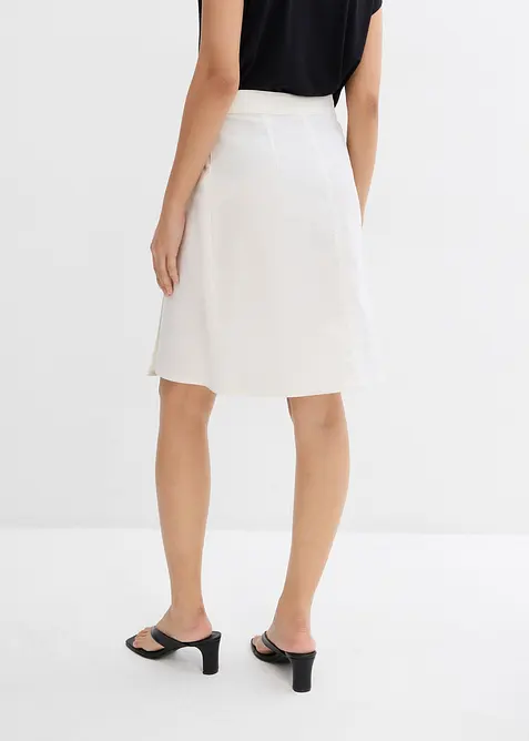 Minikjol av twill, bonprix