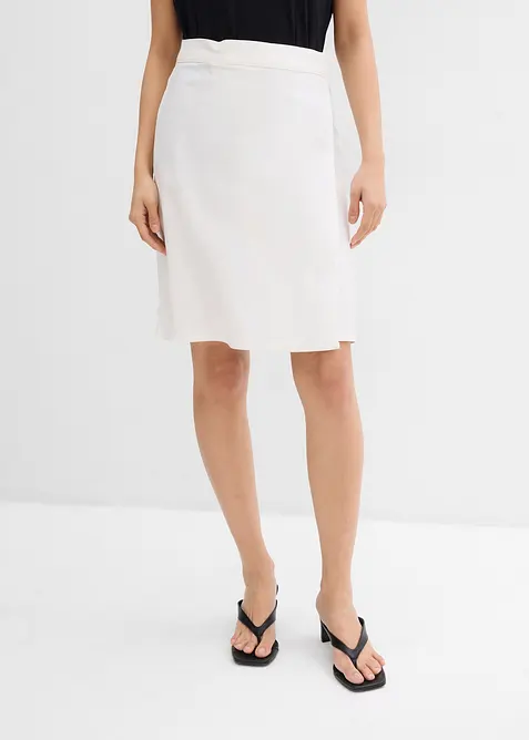 Minikjol av twill, bonprix