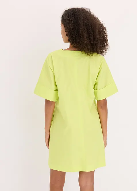 Tunikaklänning i ekologisk bomull, bonprix