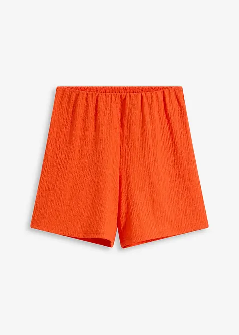 Jerseyshorts av lätt kräpp, bonprix