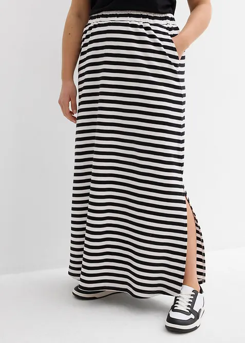 Maxikjol av ren bomull, bonprix