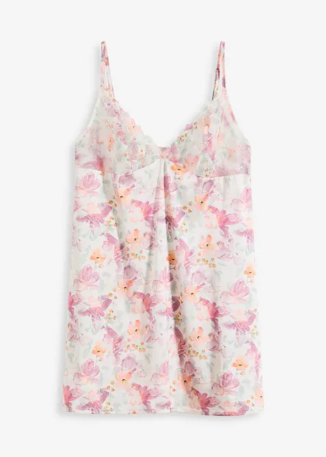 Negligé i satin, bonprix