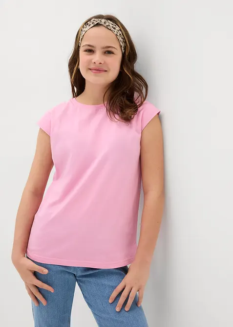 T-shirt i ren ekologisk bomull för barn, bonprix