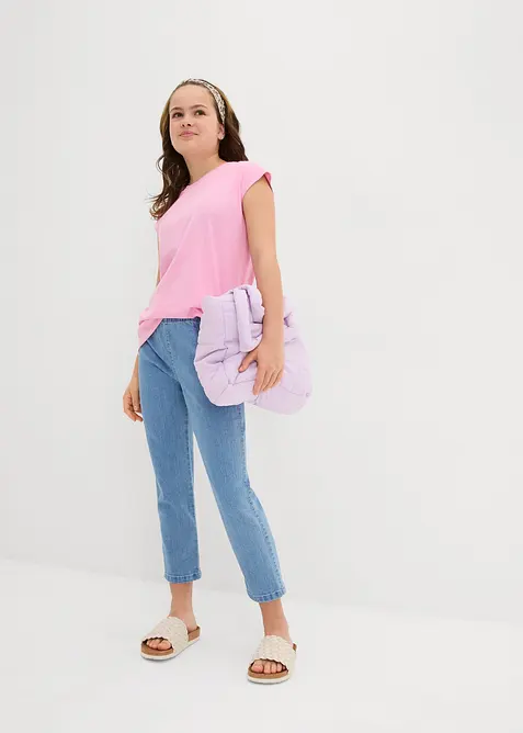 T-shirt i ren ekologisk bomull för barn, bonprix