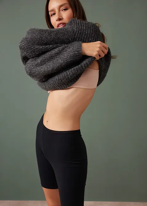 L&aring;ng boxertrosa  med ekologisk bomull (4-pack), bonprix