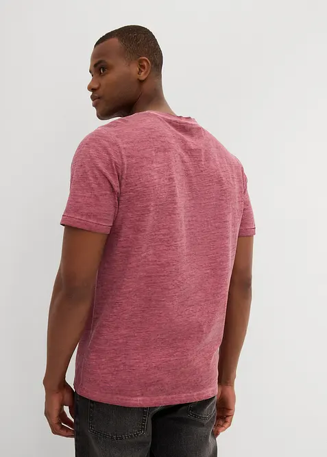 T-shirt med tv&auml;ttade effekter, av ekologisk bomull, bonprix