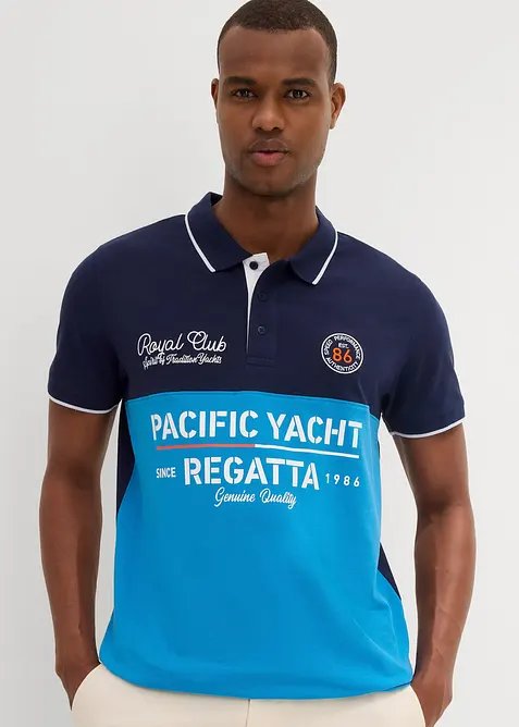 Pikétröja av ekologisk bomull, bonprix