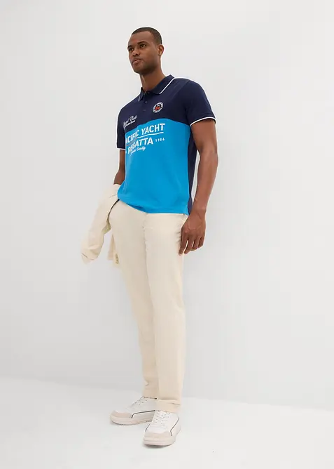 Pikétröja av ekologisk bomull, bonprix