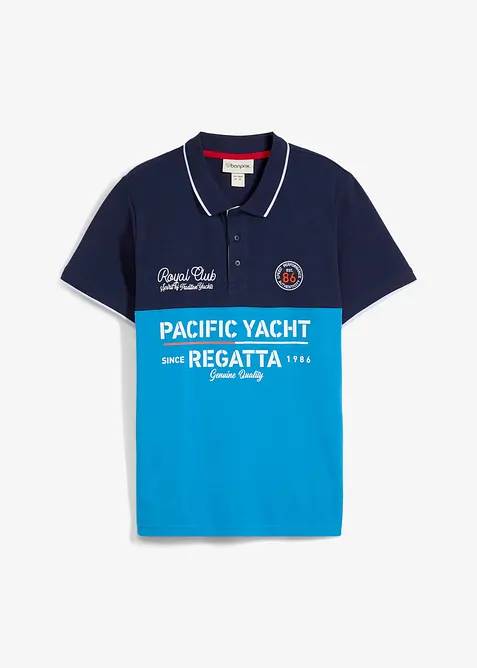 Pikétröja av ekologisk bomull, bonprix