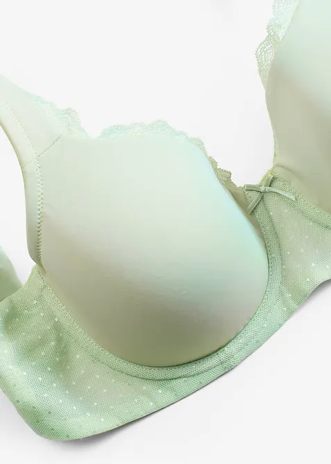 Formpressad BH med vadderade axelband, bonprix