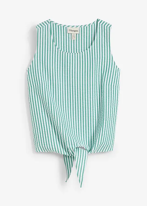 Bluslinne i ren bomull, bonprix