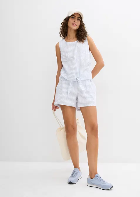 Bluslinne i ren bomull, bonprix