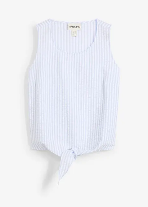 Bluslinne i ren bomull, bonprix