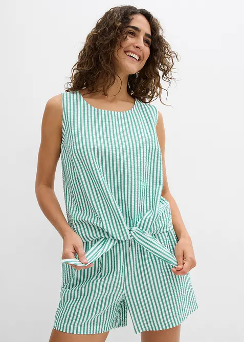 Bluslinne i ren bomull, bonprix