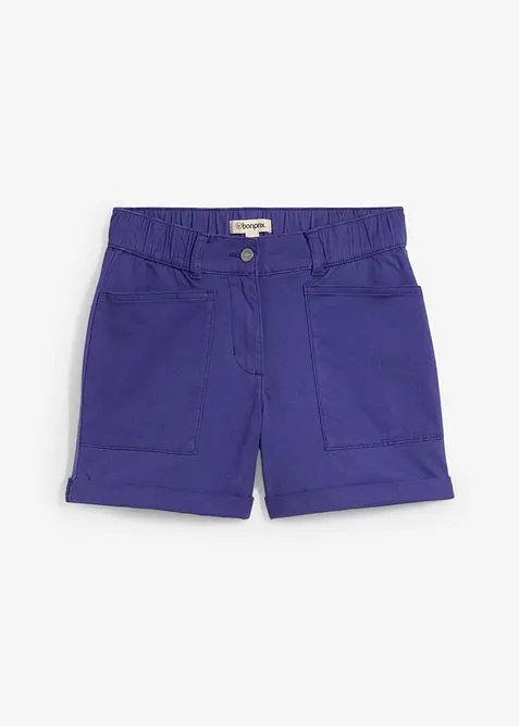 Avslappnade twillshorts, bonprix