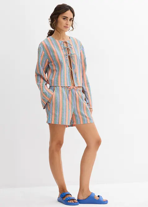 Blus av ren bomull, bonprix