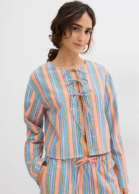 Blus av ren bomull, bonprix