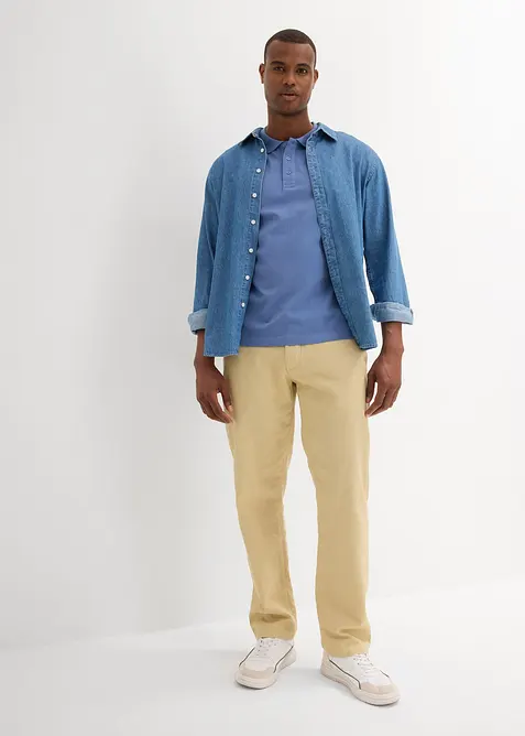 Pik&eacute;tr&ouml;ja i jersey av ekologisk bomull (2-pack), bonprix