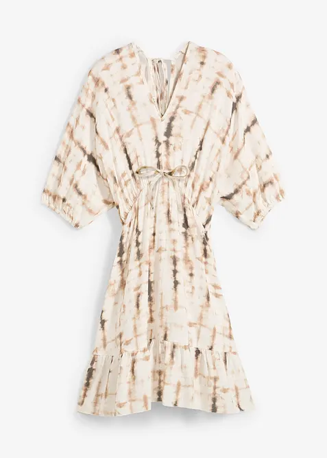 Miniklänning i följsam viskos, bonprix