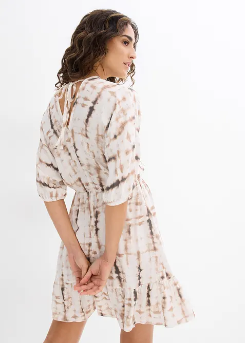 Miniklänning i följsam viskos, bonprix