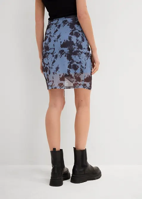 Minikjol i mesh, bonprix