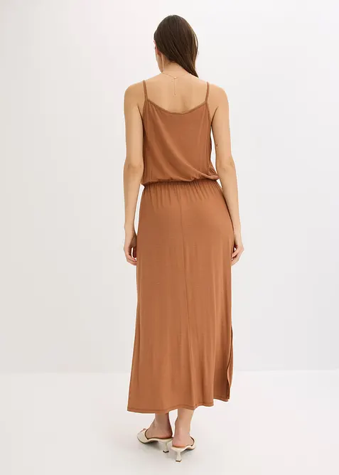 Jerseykl&auml;nning med spets, bonprix